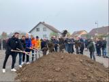 Spatenstich im Neubaugebiet „Pferchäcker“ in Lienzingen