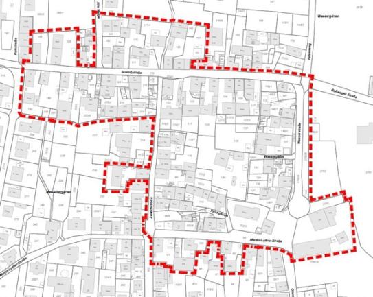 Geltungsbereich Mühlhausen