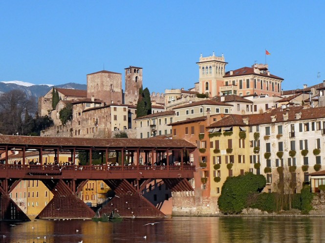 Bassano del Grappa in Venezien.