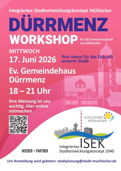 Plakat Workshop Dürrmenz
